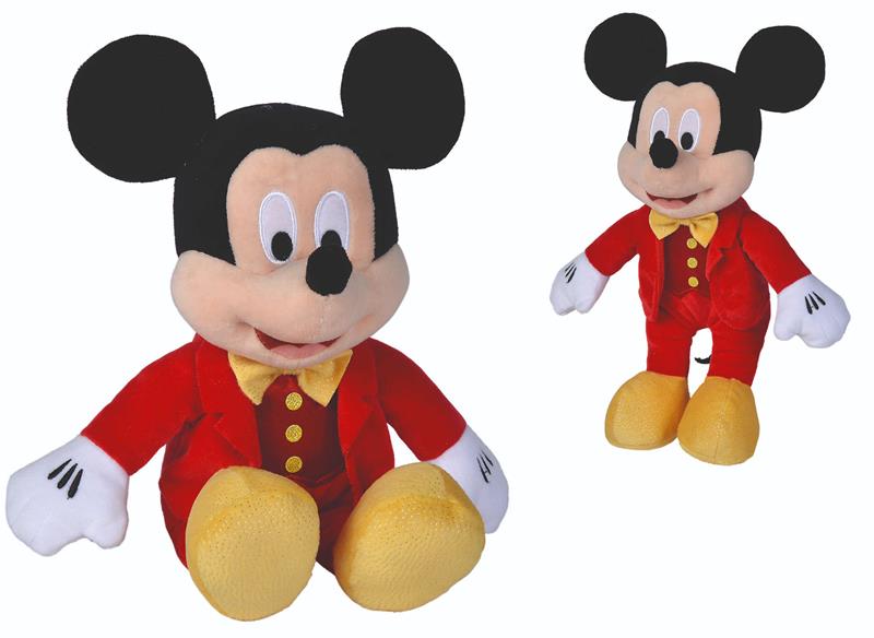 disney maskotka mickey w połyskującym smokingu 25cm