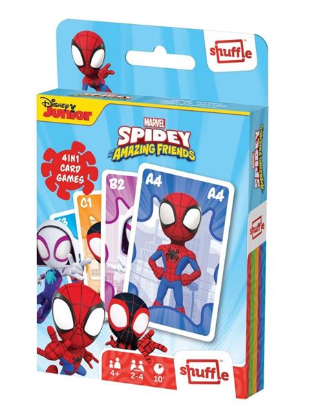 car-gra karciana shuffle marvel spidey 4w1 cartamundi /12/