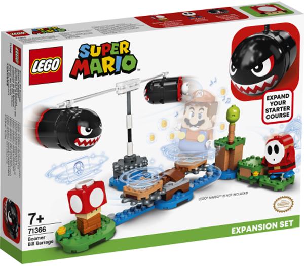 lego super mario ostrzał banzai bill - zestaw rozszerzający 71366