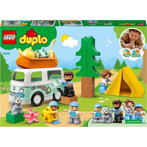 lego duplo rodzinne biwakowanie 10946