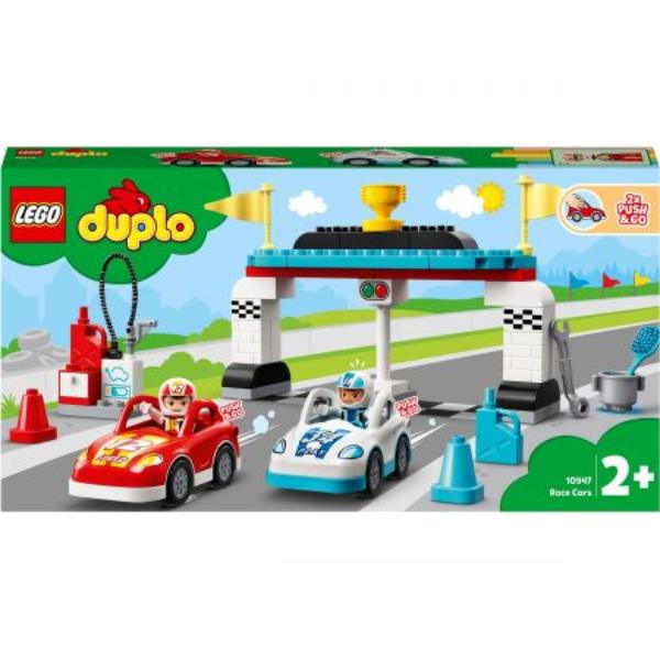 lego duplo samochody wyścigowe 10947