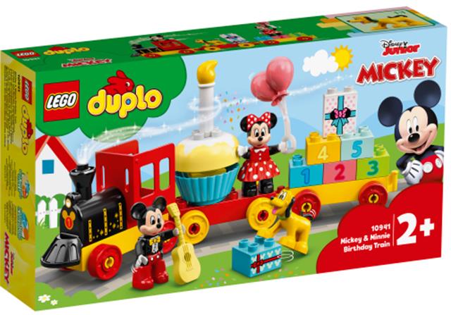 lego duplo urodzinowy pociąg myszek miki i minnie 10941