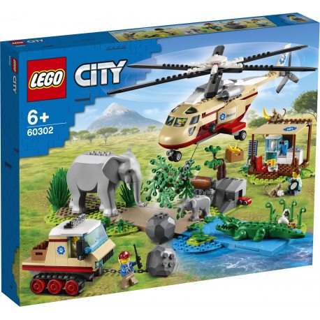 lego city na ratunek dzikim zwierzętom 60302