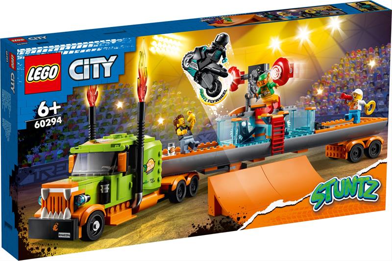 lego city ciężarówka kaskaderska 60294