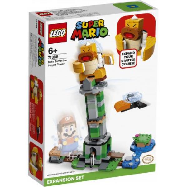 lego super mario boss sumo bro i przewracana wieża - zestaw dodatkowy 71388