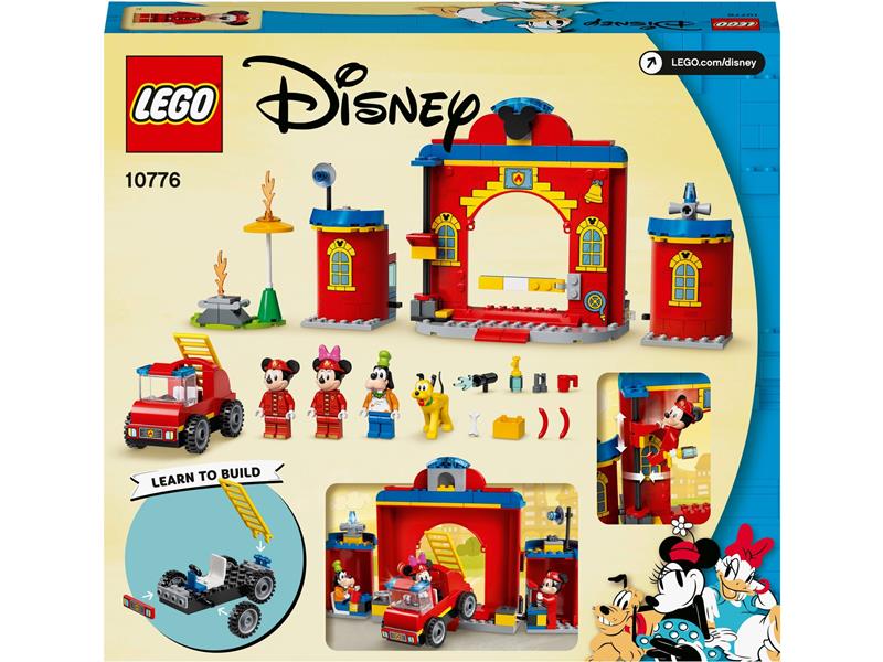 lego disney remiza i wóz strażacki myszki miki i przyjaciół 10776