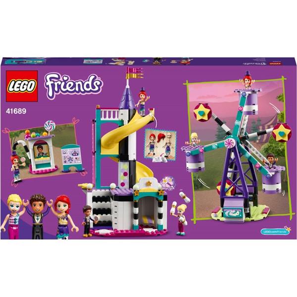 lego friends magiczny diabelski młyn i zjeżdżalnia 41689