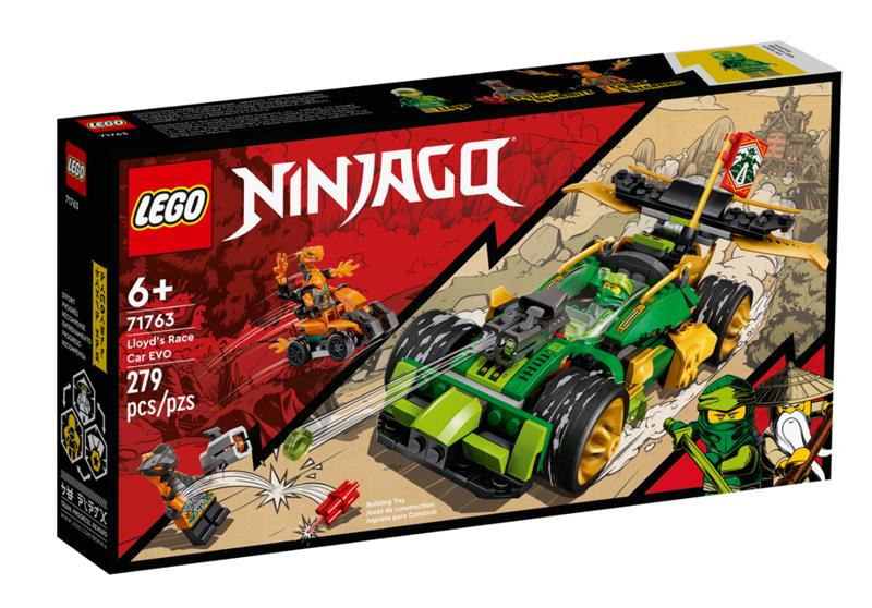 lego ninjago samochód wyścigowy lloyda evo 71763