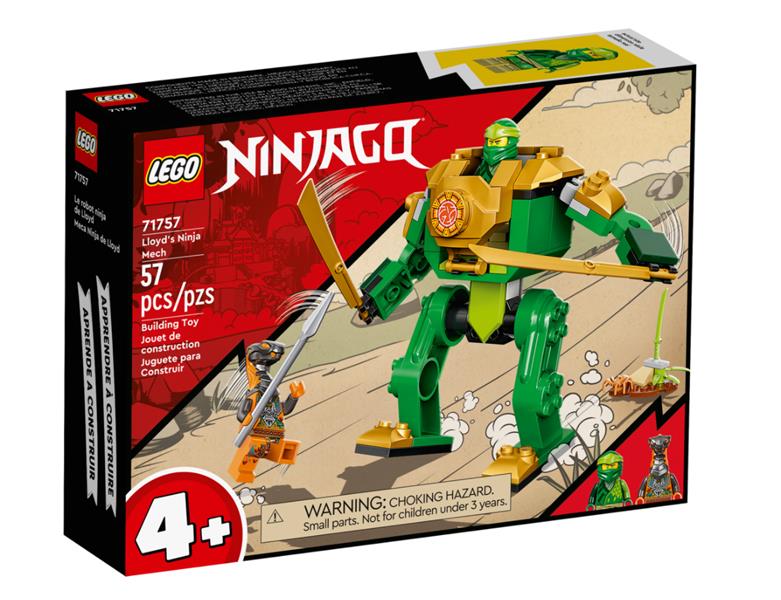 lego ninjago mech ninja lloyda 71757