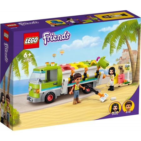 lego friends ciężarówka do recyklingu 41712