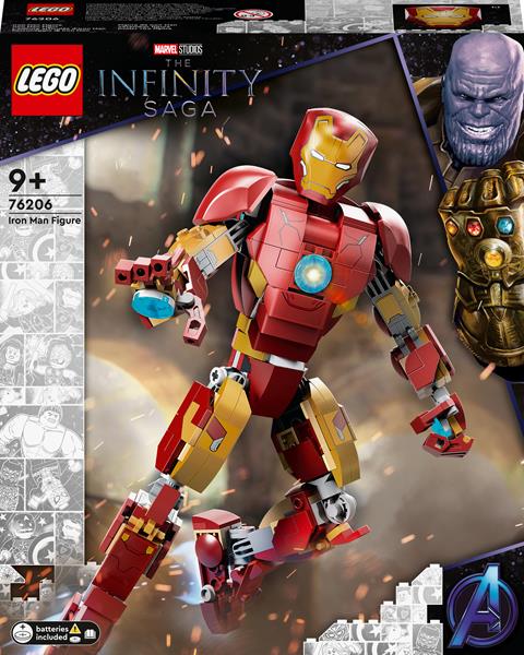 lego super heroes marvel the infinity saga iron man 76206