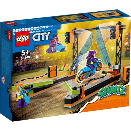 lego city stuntz wyzwanie kaskaderskie ostrze 60340