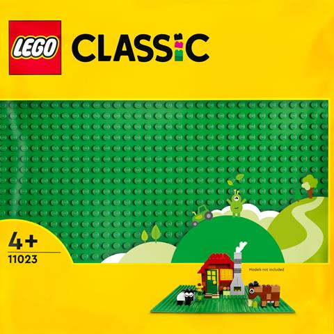 lego classic płytka konstrukcyjna zielona 11023