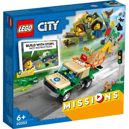 lego city misja ratowania dzikich zwierząt 60353