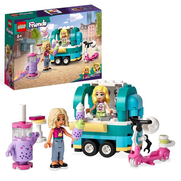 lego friends mobilny sklep z bubble tea 41733