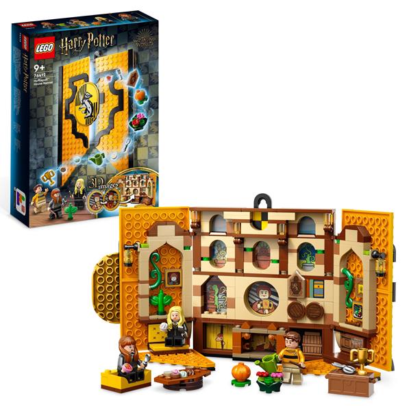 lego harry potter flaga hufflepuffu 76412