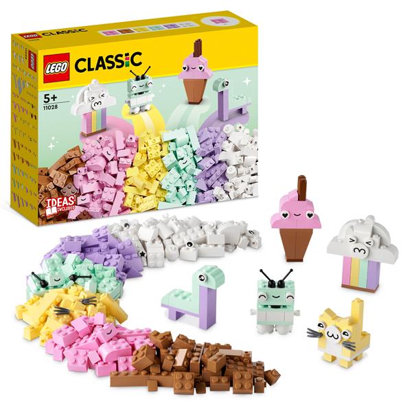 lego classic kreatywna zabawa pastelowymi kolorami 11028