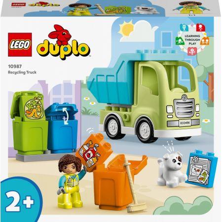 lego duplo town ciężarówka recyklingowa 10987