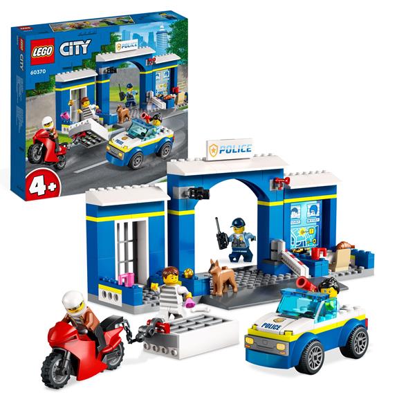 lego city posterunek policji pościg 60370