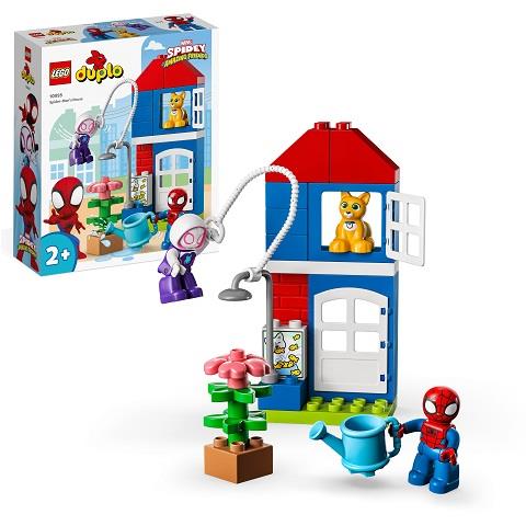 lego duplo super heroes spidey spiderman zabawa w dom 10995