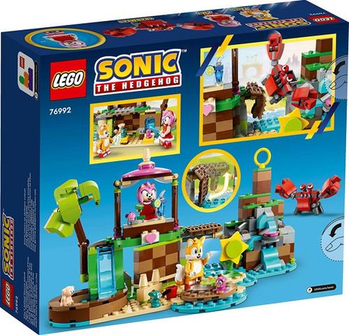 lego sonic 76992 wyspa dla zwierzat amy