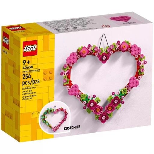 LEGO CREATOR OZDOBA W KSZTAŁCIE SERCA 40638