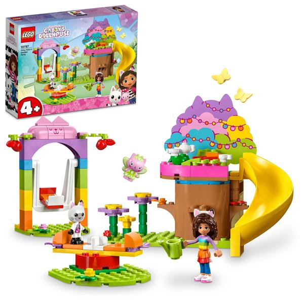 lego koci domek gabi 10787 przyjęcie w ogrodzie