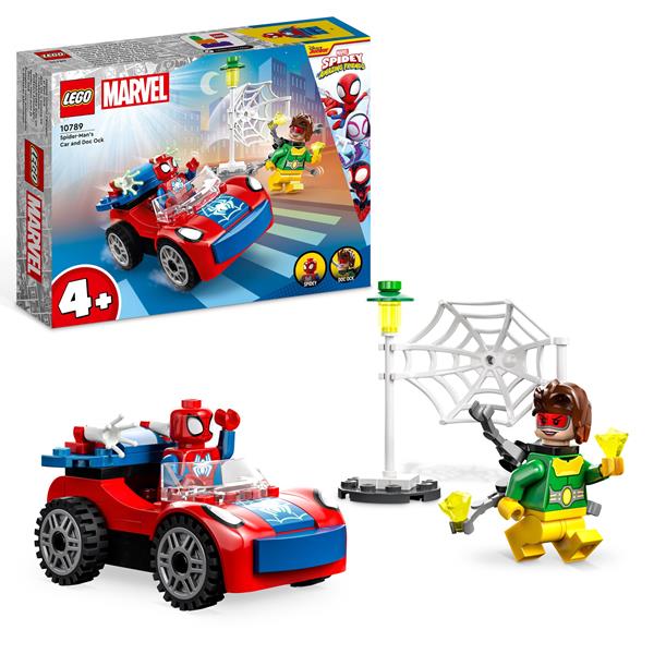 lego super heroes marvel samochód spidermana i doc ock 10789