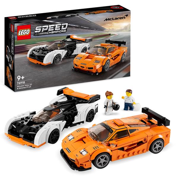 lego speed champions mclaren solus gt i maclaren f1 lm 76918