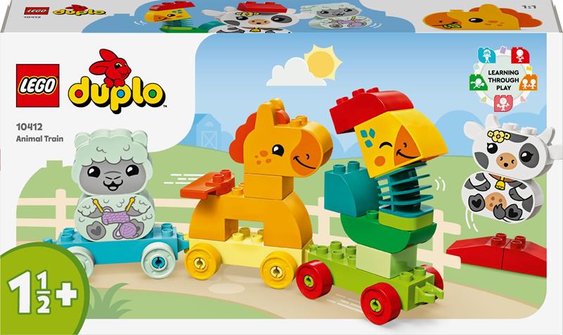 lego duplo 10412 pociąg ze zwierzątkami