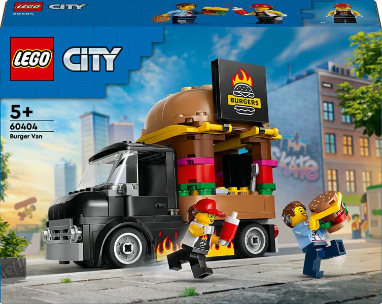 lego city ciężarówka z burgerami 60404