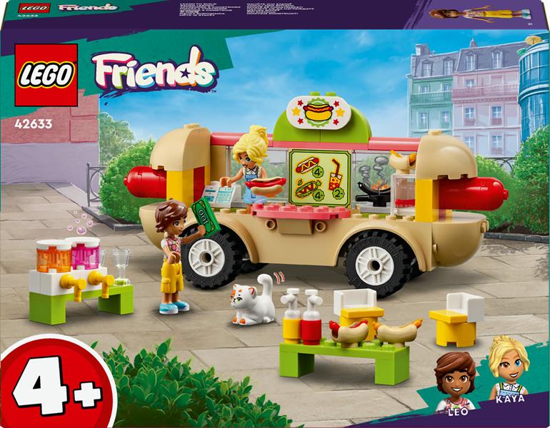 lego friends foodtruck z hot dogami 42633