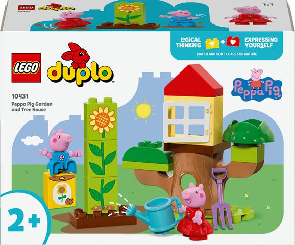 LEGO DUPLO 10431 OGRÓD I DOMEK NA DRZEWIE PEPPY