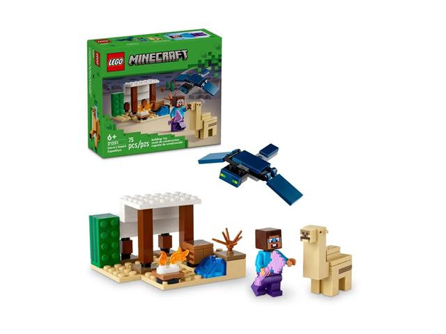 LEGO MINECRAFT PUSTYNNA WYPRAWA 21251