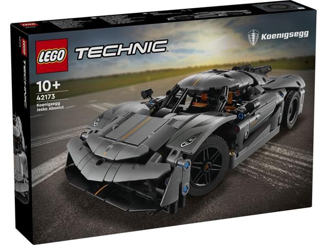 LEGO TECHNIC 42173 SZARY HIPERSAMOCHOD KOENIGSEGG