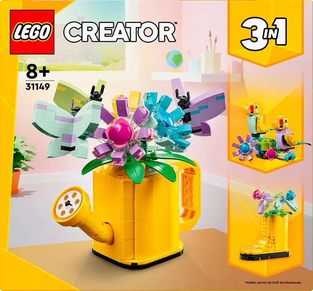 lego creator kwiaty w konewce 31149