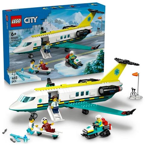 LEGO CITY 60465 SAMOLOT POGOTOWIA RATUNKOWEGO