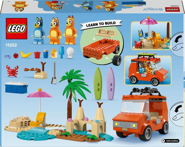 LEGO BLUEY 11202 BLUE I RODZINNA WYCIECZKA SAMOCHODEM