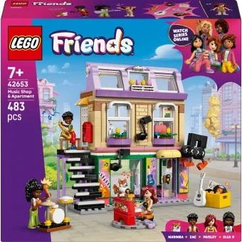 LEGO FRIENDS 42653 SKLEP MUZYCZNY I MIESZKANIE