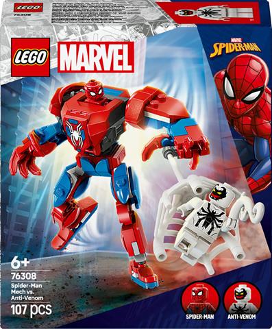 LEGO SUPER HEROES MECH SPIDERMANA KONTRA ANTI-VENOM 76308