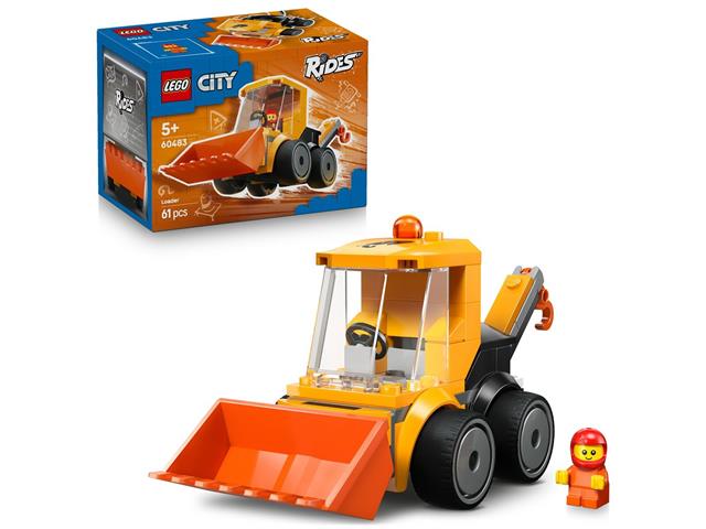 LEGO CITY 60483 POJAZDY ŁADOWARKA KOŁOWA