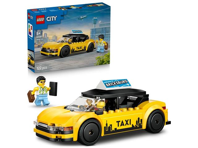 LEGO CITY 60487 ŻÓŁTA TAKSÓWKA