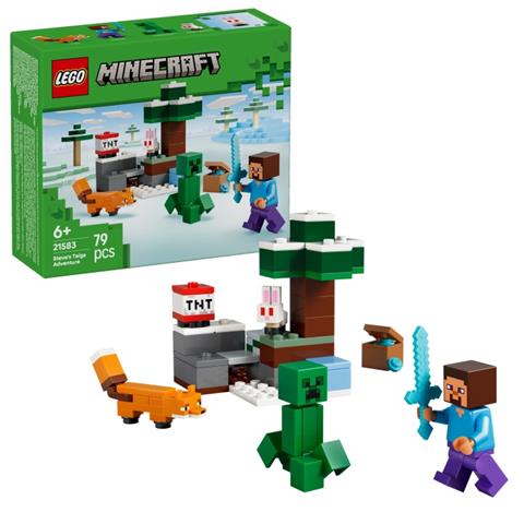 LEGO MINECRAFT 21583 Przygoda stevea w tajdze