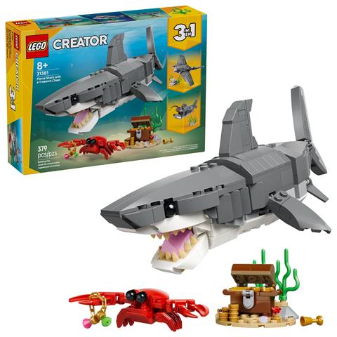 LEGO CREATOR 31381 GROŹNY REKIN I SKRZYNIA ZE SKARBEM