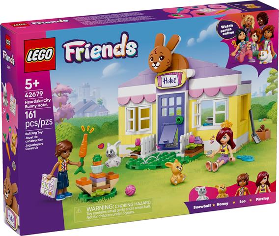 LEGO FRIENDS 42679 HOTEL DLA KRÓLIKÓW W MIEŚCIE