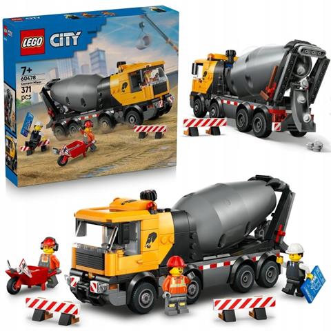 LEGO CITY 60478 Betoniarka