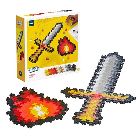 plus plus klocki puzzle by number przygoda 250el  dante