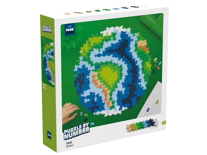 plus plus klocki puzzle by numer ziemia 800el 3914 dante