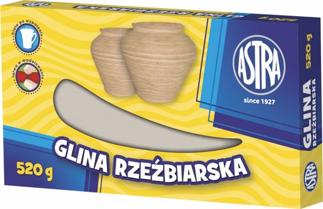 astra glina rzezbiarska 520g 83 810 900 /6/