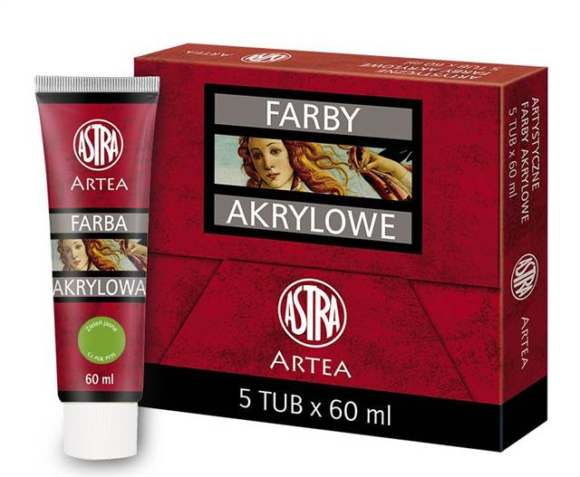 astra farba akrylowa zieleń jasna 60ml 83 410 941 /5/